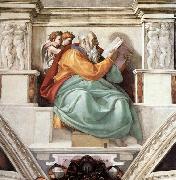 Michelangelo Buonarroti Zechariah oil